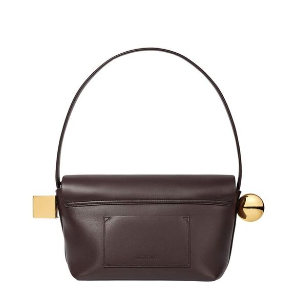 Jacquemus The Rond Carre Leather Shoulder Bag - Picture 2 of 4